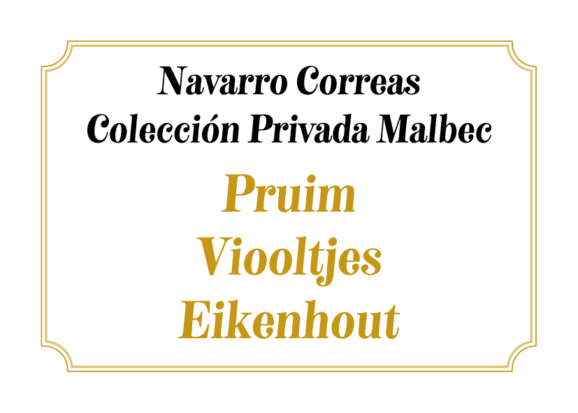 Navarro Correas Colección Privada Malbec 2023