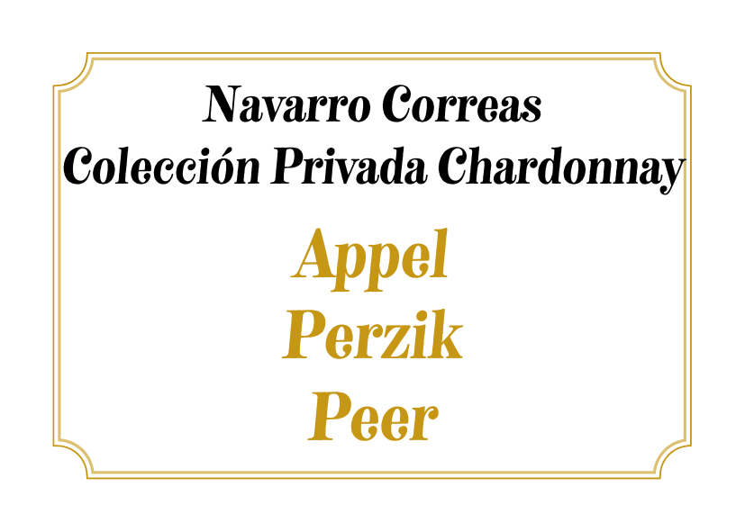Navarro Correas Colección Privada Chardonnay 2022