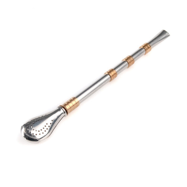 Bombilla Silver/Gold 19.5 cm