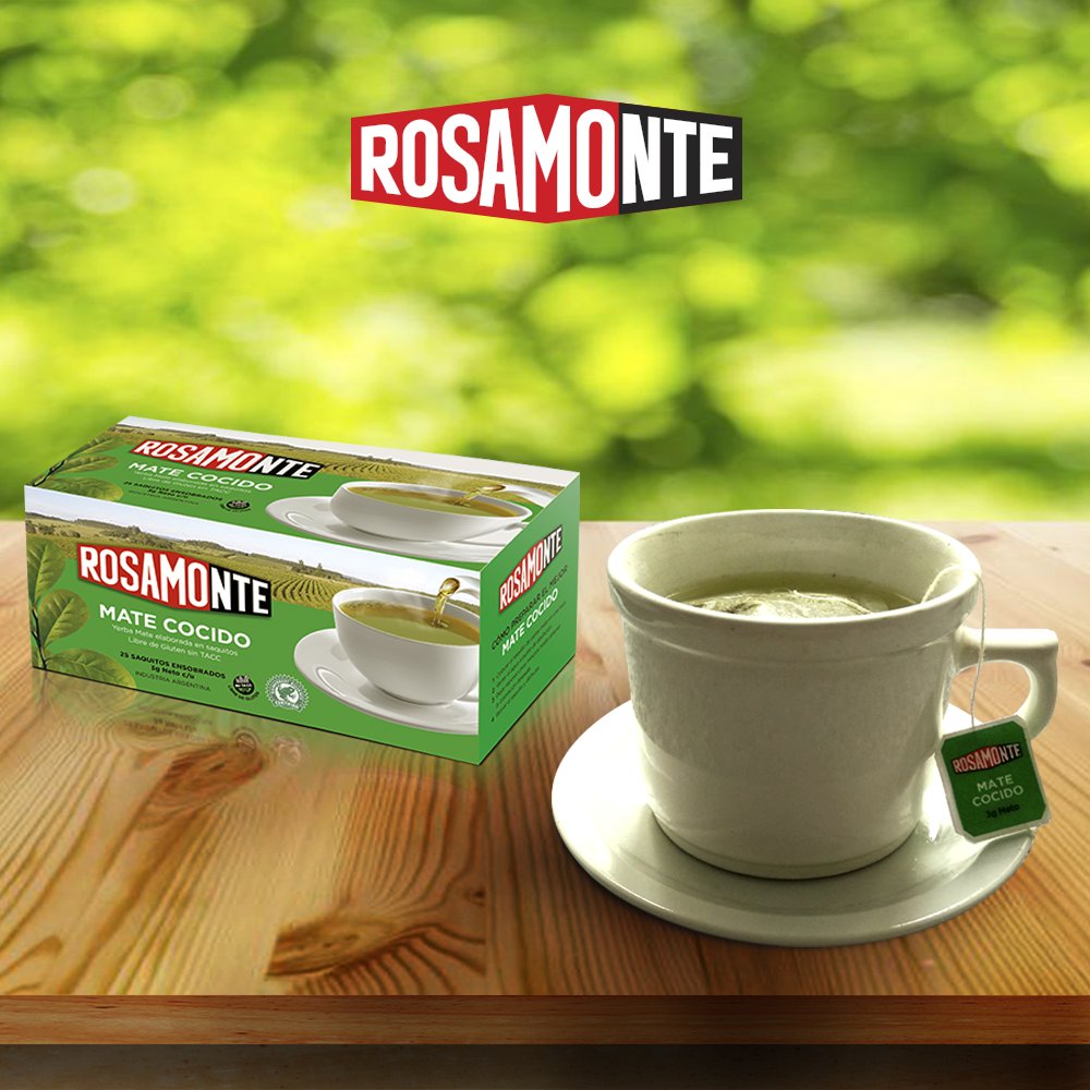 Rosamonte Teabags Box 50x