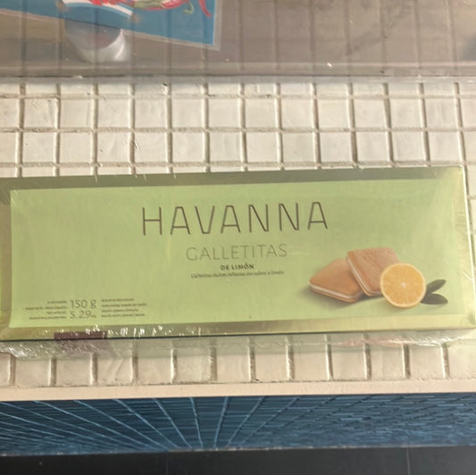 Galletas de limón Havanna
