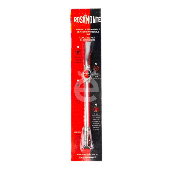 Bombilla Rosamonte 19,5 cm